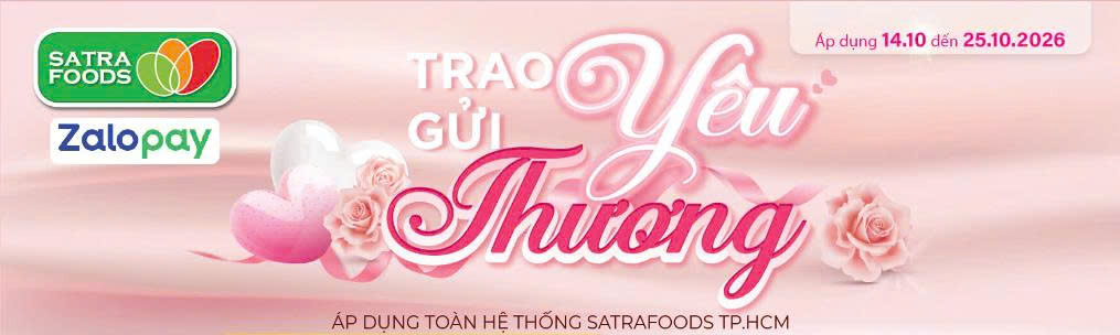 TRAO GỬI YÊU THƯƠNG (14/10 - 25/10/2026)