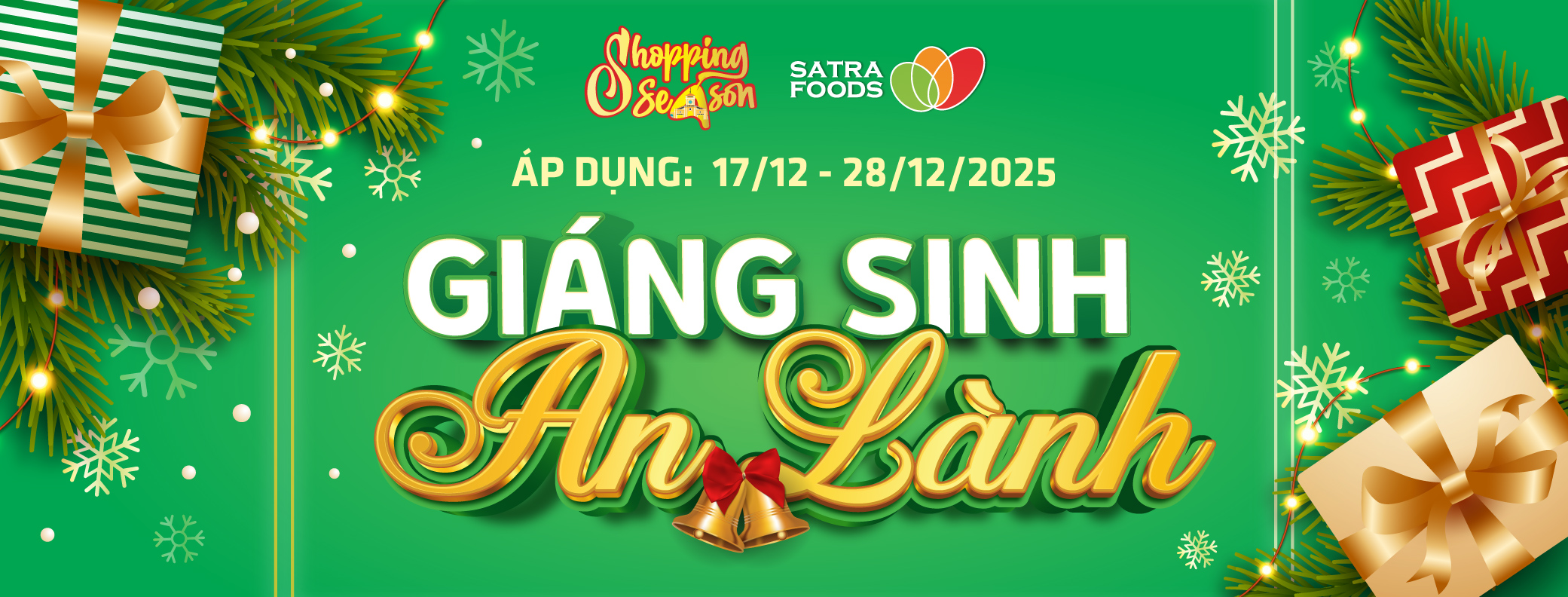 GIÁNG SINH AN LÀNH (17/12 - 28/12/2025)