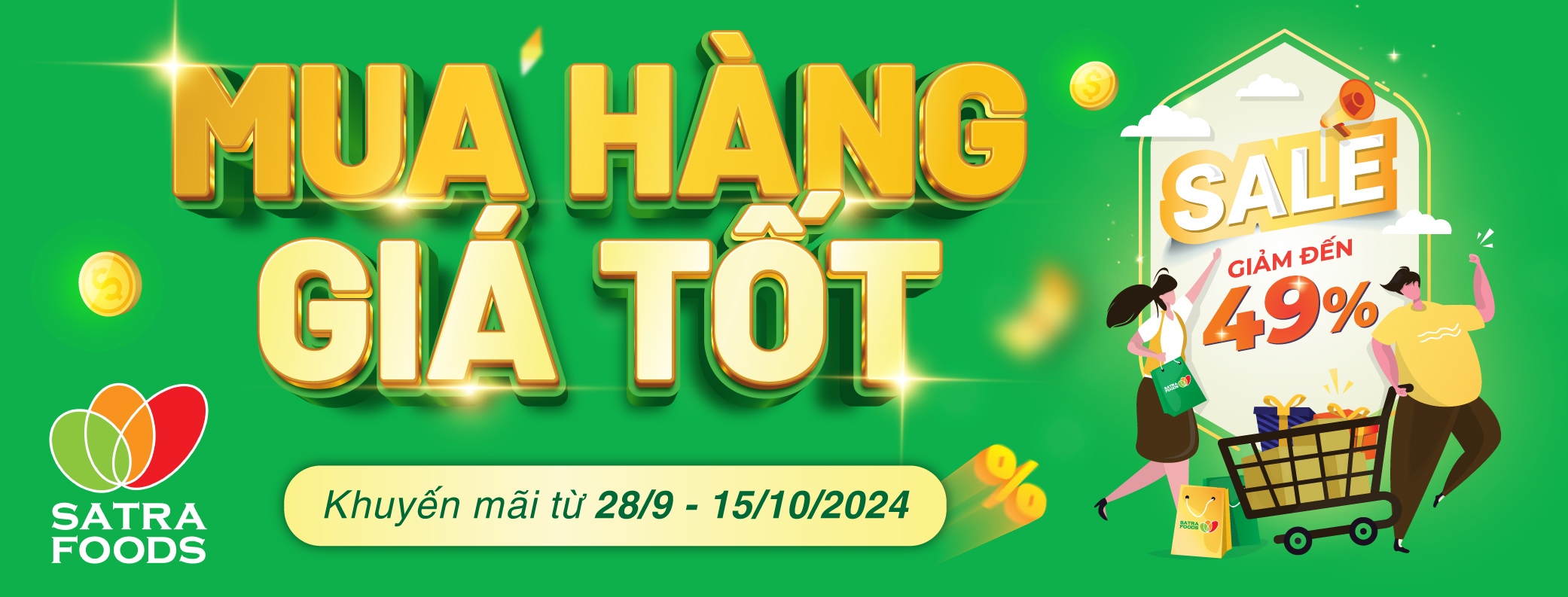 MUA HÀNG GIÁ TỐT (28/09 - 15/10/2024)