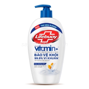 LIFEBUOY VITAMIN SỮA DƯỠNG ẨM 450G