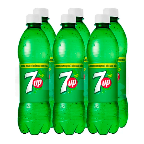 [LỐC 6] NƯỚC NGỌT 7UP CHAI PET 390ML