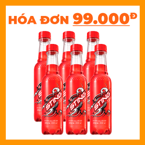 LỐC 6 STING DÂU CHAI PET 330ML