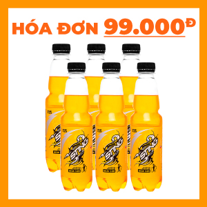 LỐC 6 STING NHÂN SÂM CHAI PET 330ML