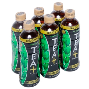 LỐC 6 - TRÀ OLONG TEA+ 450ML/455ML