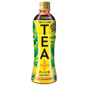 TRÀ CHANH Ô LONG TEA+ CHAI 450ML/455ML