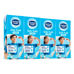 SỮA TIỆT TRÙNG CÔ GÁI HÀ LAN ÍT ĐƯỜNG HỘP 180ML