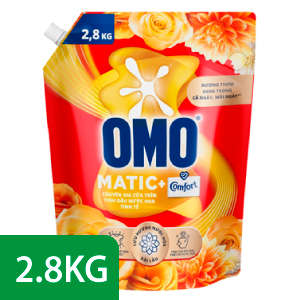 OMO COMFORT TINH DẦU THƠM TÚI 2.8KG