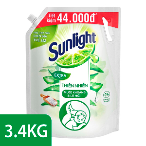 SUNLIGHT THIÊN NHIÊN TÚI 3.4KG