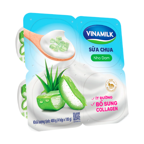 SỮA CHUA ĂN NHA ĐAM VINAMILK HỘP 100G