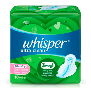 BVS WHISPER SIÊU MỔNG CÁNH 10 MIẾNG