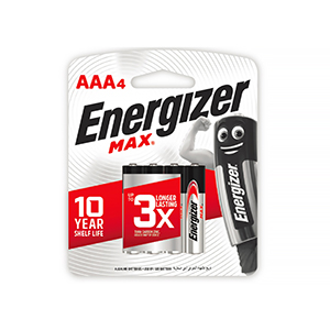 PIN AAA  ENERGIZER MAX E92 BP4