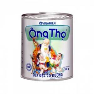 SỮA ĐẶC CÓ ĐƯỜNG ÔNG THỌ TRẮNG LON 380G