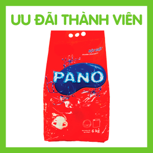 BỘT GIẶT PANO GÓI 6KG