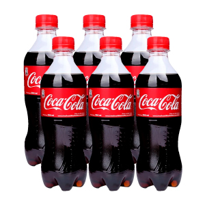 LỐC 6 - COCA-COLA VỊ NGUYÊN BẢN CHAI 390ML