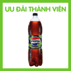 PEPSI VỊ CHANH KHÔNG CALO CHAI 1.5L