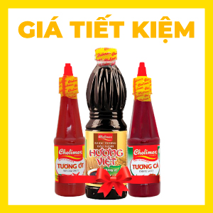 [COMBO] TƯƠNG ỚT, TƯƠNG CÀ 270G + NƯỚC TƯƠNG 500ML