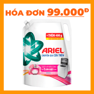 NƯỚC GIẶT ARIEL DOWNY NƯỚC HOA 2.5KG