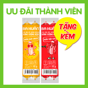 XÚC XÍCH TIỆT TRÙNG PHÔ MAI 70G