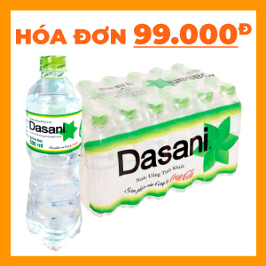 [THÙNG 24] DASANI CHAI 500ML/510ML