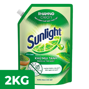 NƯỚC RỬA CHÉN SUNLIGHT TRÀ XANH 2KG