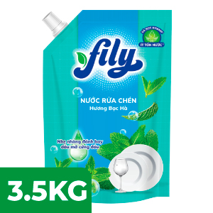 NƯỚC RỬA CHÉN FILY HƯƠNG BẠC HÀ 3.5KG