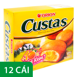 BÁNH CUSTAS HỘP 12 CÁI 282G