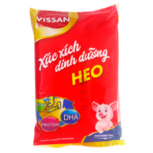 XÚC XÍCH TIỆT TRÙNG VISSAN DHA HEO GÓI 175G