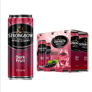 STRONGBOW APPLE CIDERS DARK FRUIT 330ML (LỐC6)