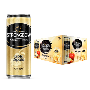 THÙNG 24 - STRONGBOW APPLE CIDERS GOLD 330ML