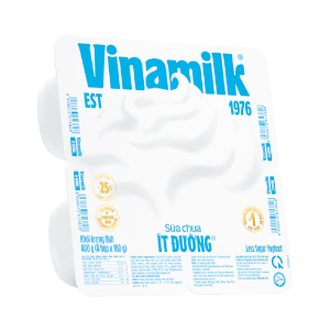 SỮA CHUA ĂN ÍT ĐƯỜNG VINAMILK HỘP 100G