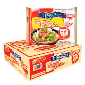 [THÙNG 30] HỦ TIẾU NHỊP SỐNG VỊ BÒ KHO 72G/75G