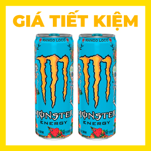 [LỐC 2] MONSTER ENERGY MANGO 355ML