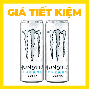 [LỐC 2] MONSTER ULTRA ZERO LON 355ML