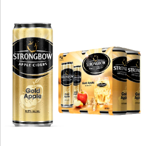 [LỐC 6] STRONGBOW APPLE CIDERS GOLD 320ML/330ML