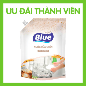 NƯỚC RỬA CHÉN BLUE CHIẾT XUẤT GẠO 2.1L