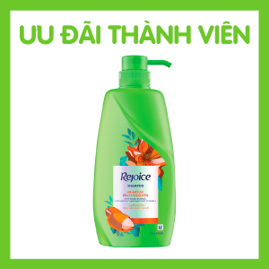 DẦU GỘI REJOICE SIÊU MƯỢT 900ML