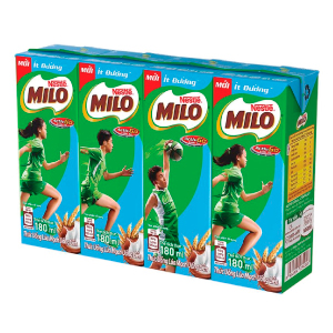 SỮA LÚA MẠCH UỐNG LIỀN MILO ÍT ĐƯỜNG 180ML