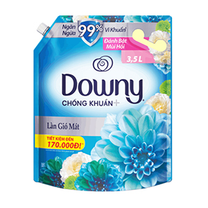 NƯỚC XẢ VẢI DOWNY LÀN GIÓ MÁT 3.5L