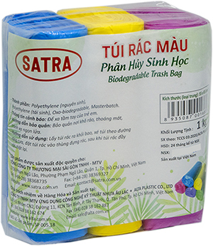 TÚI RÁC MÀU SATRA - TIỂU 45*55CM