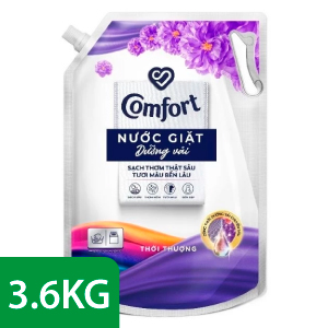 NƯỚC GIẶT COMFORT DƯỠNG VẢI THỜI THƯỢNG 3.6KG