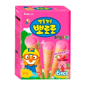 BÁNH KEM ỐC QUẾ PORORO VỊ DÂU 54G