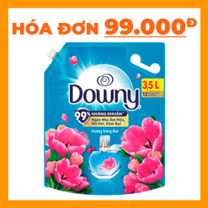NƯỚC XẢ VẢI DOWNY NẮNG MAI TÚI 3.5L