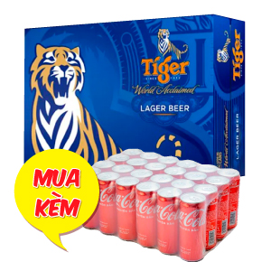 [COMBO] BIA TIGER 330ML + COCA 320ML