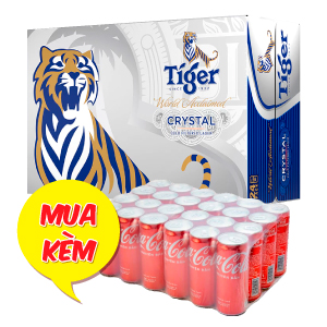 [COMBO] BIA TIGER 330ML + COCA 320ML